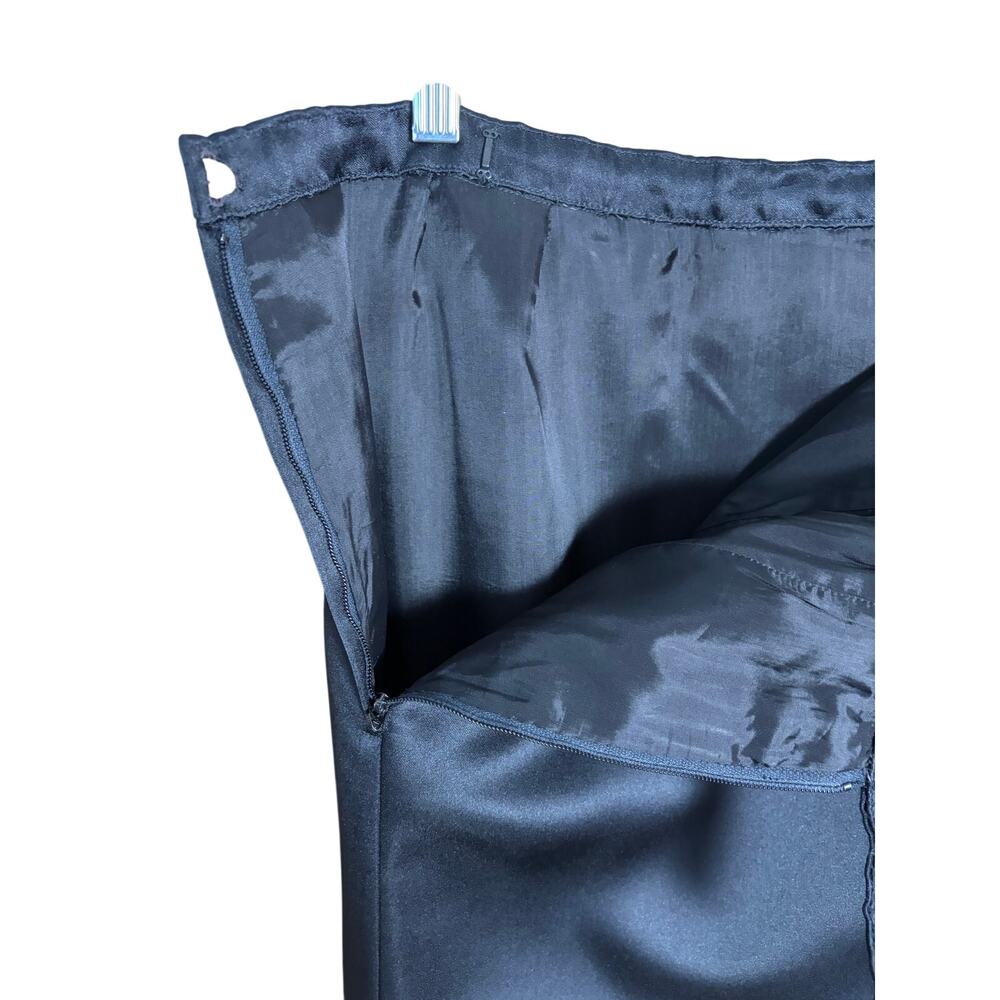 1950's Werle' Beverly Hills Black Satin Skirt Ballets Oklahoma City Provenance - Picture 7 of 8